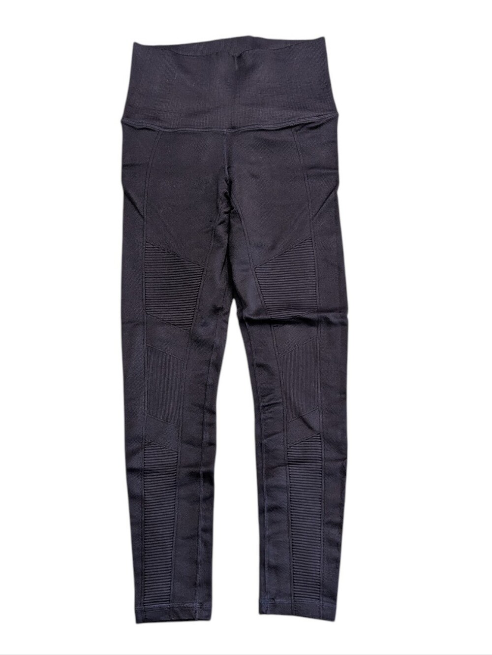 Avocado Made In USA Cropped Leggings Navy Blue Size M/L